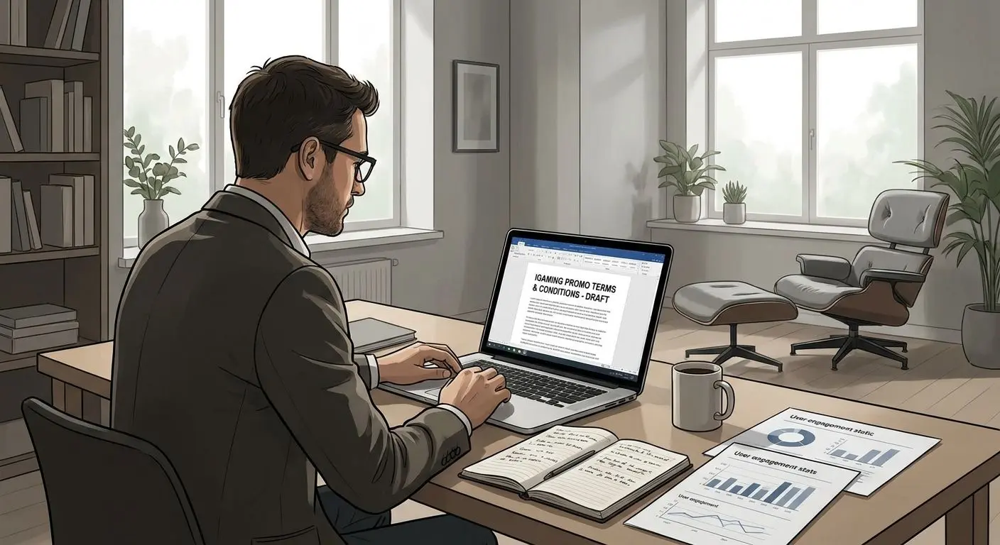 Editorial expert reviewing online bonus information