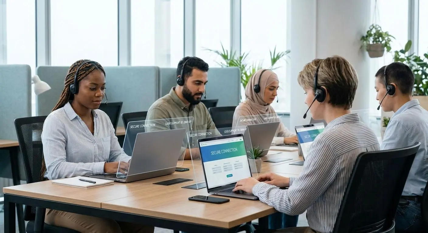 PlayOJO support team online Online support team helping players through digital channels
