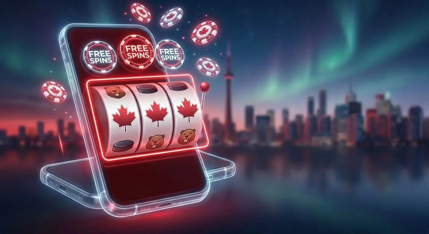 Free Spins for Canadian Players Online slots and free spins illustration for Canadian players